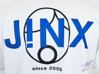オリジナル昇華Tシャツ ホワイト昇華Ｔシャツ バスケ JINX6